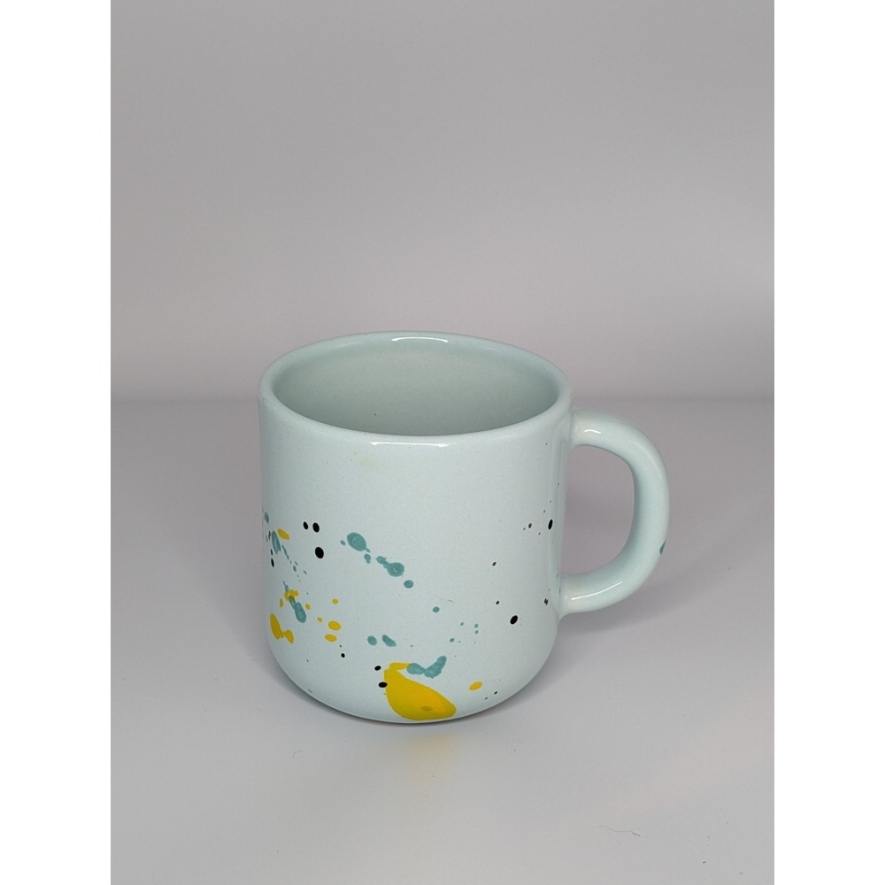 Rare Felt + Fat x Cat & Cloud Santa Cruz Coffee Co. Collab - Lagoon Splatter Mug